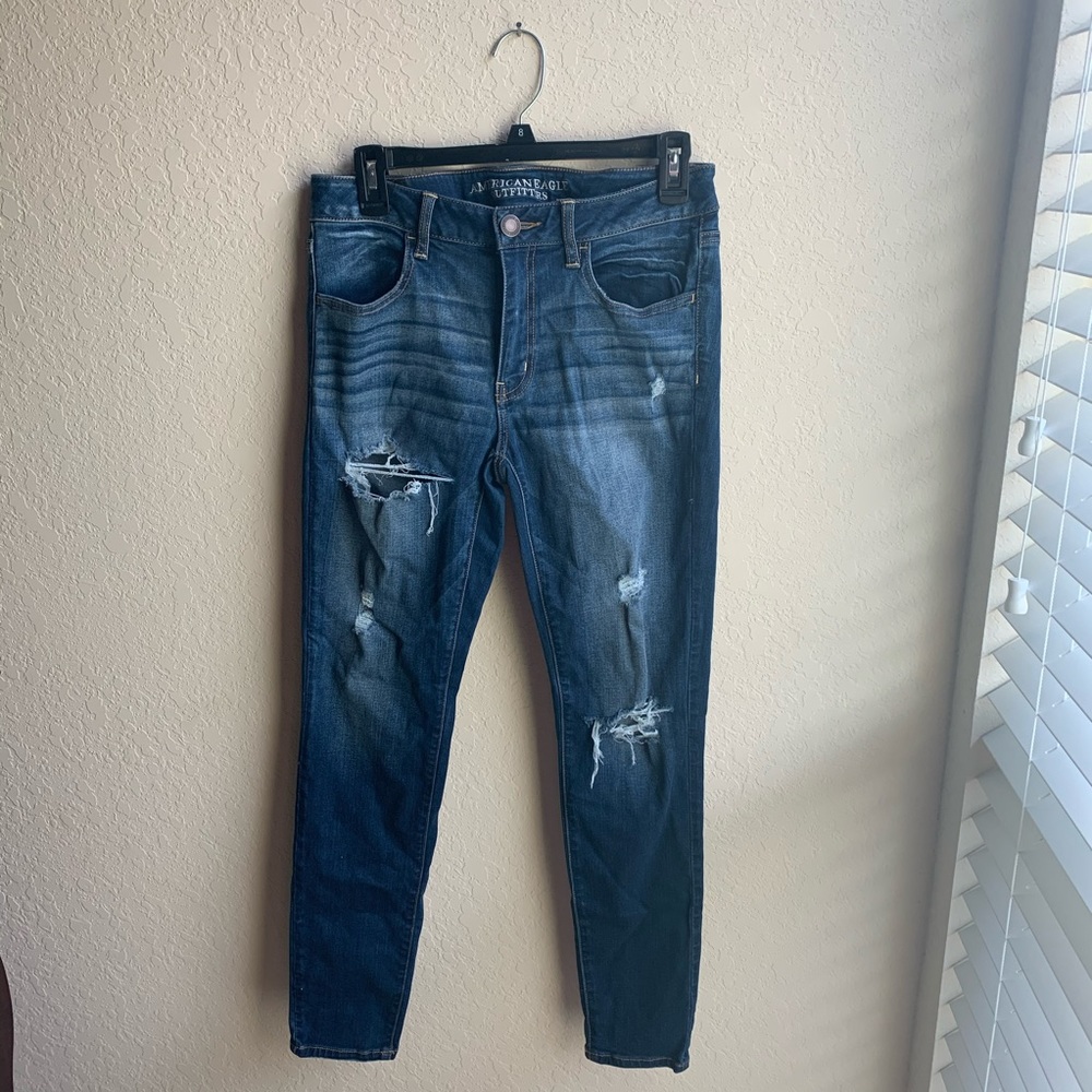 American Eagle Ripped Jeggings